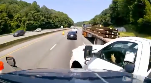 Viral video: Pickup truck’s risky overtake goes horribly wrong; watch what happens next!