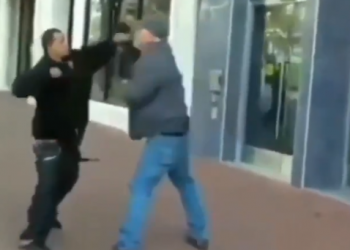 Watch viral video: Young man picks fight with old timer, instantly regrets it!