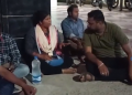 Female journo holds overnight protest outside Puri SP Office, demands justice after assault by Srimandir servitors