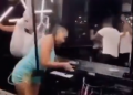 Viral video, women, restaurant